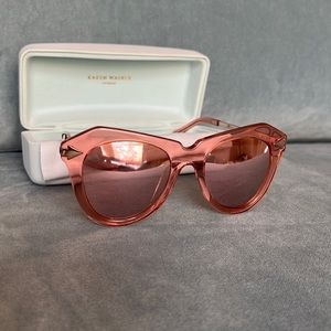 Karen Walker Pink Sunglasses